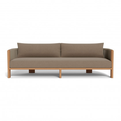 Harbour Palm Beach Teak 3 Seat Sofa