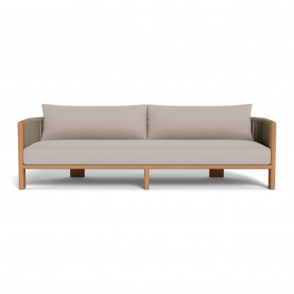 Harbour Palm Beach Teak 3 Seat Sofa