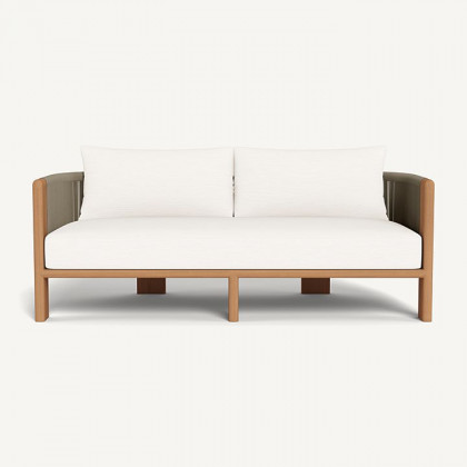Harbour Palm Beach Teak 2 Seat Sofa