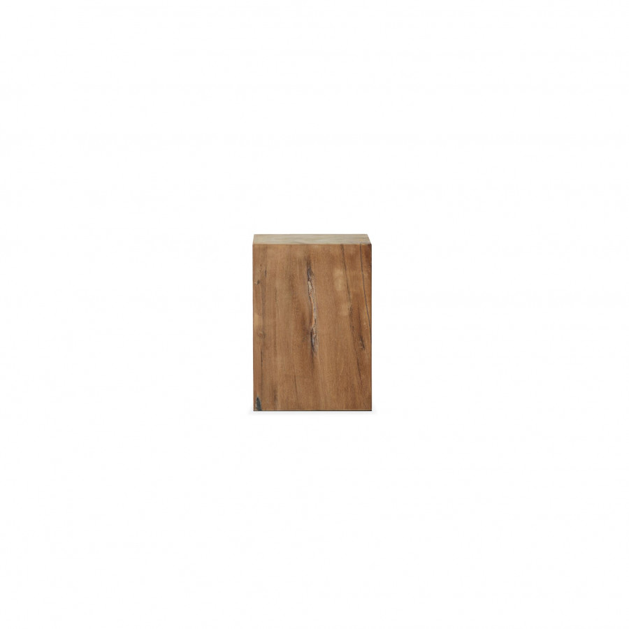 Harbour Pure Square Side Table in Teak Natural