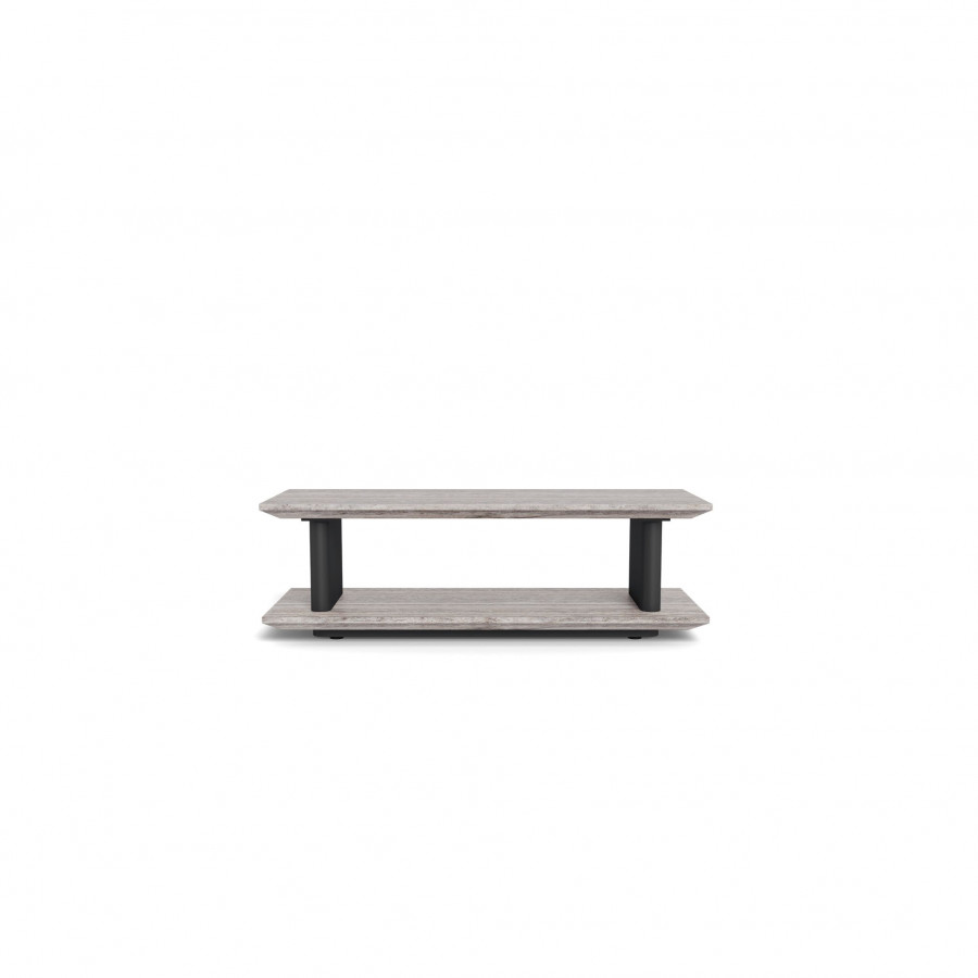 Harbour Santorini Outdoor Stone Rectangle Side Table