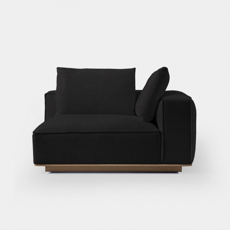 Harbour Santorini Return Right - Oak Brown / Harbour Belgian Linen White