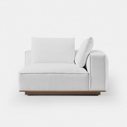 Harbour Santorini Return Right - Oak Natural / Harbour Belgian Linen Black