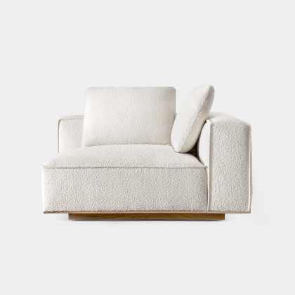Harbour Santorini Return Right - Oak Natural / Harbour Belgian Linen Black