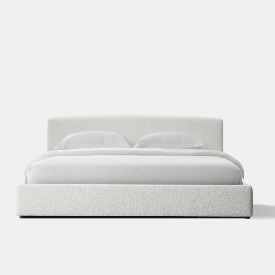 Harbour Santorini Queen Bed - Velvet Storm Gray