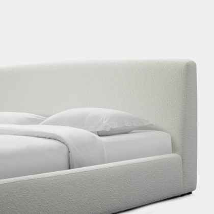 Harbour Santorini Queen Bed - Velvet Storm Gray