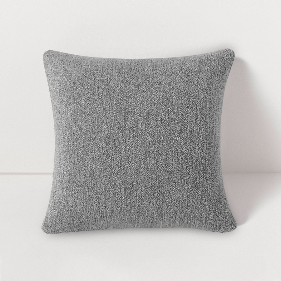 Harbour Throw Pillow Pebble Fog