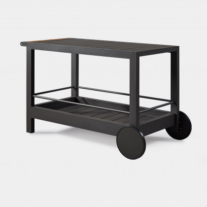 Harbour Tavola Aluminum Slatted Bar Cart
