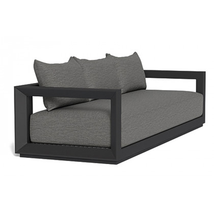 Harbour Vaucluse 3 Seat Sofa - Aluminum Asteroid, Lisos Grafito