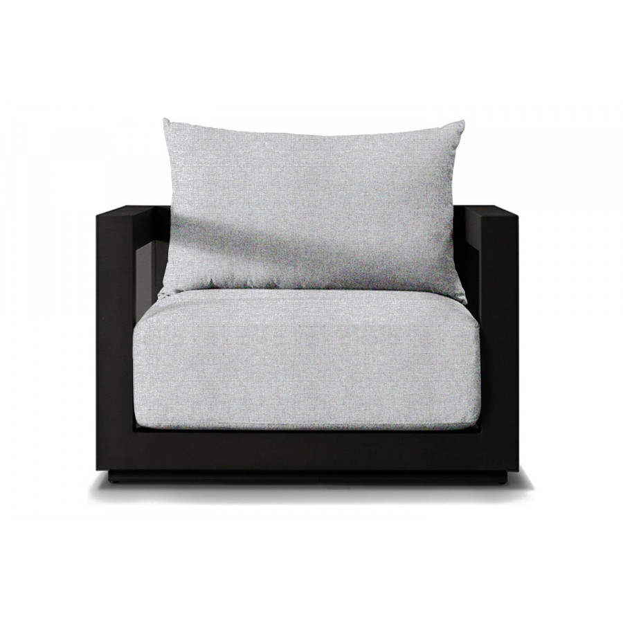 Harbour Vaucluse Lounge Chair - Aluminum Asteroid, Copacabana Sand
