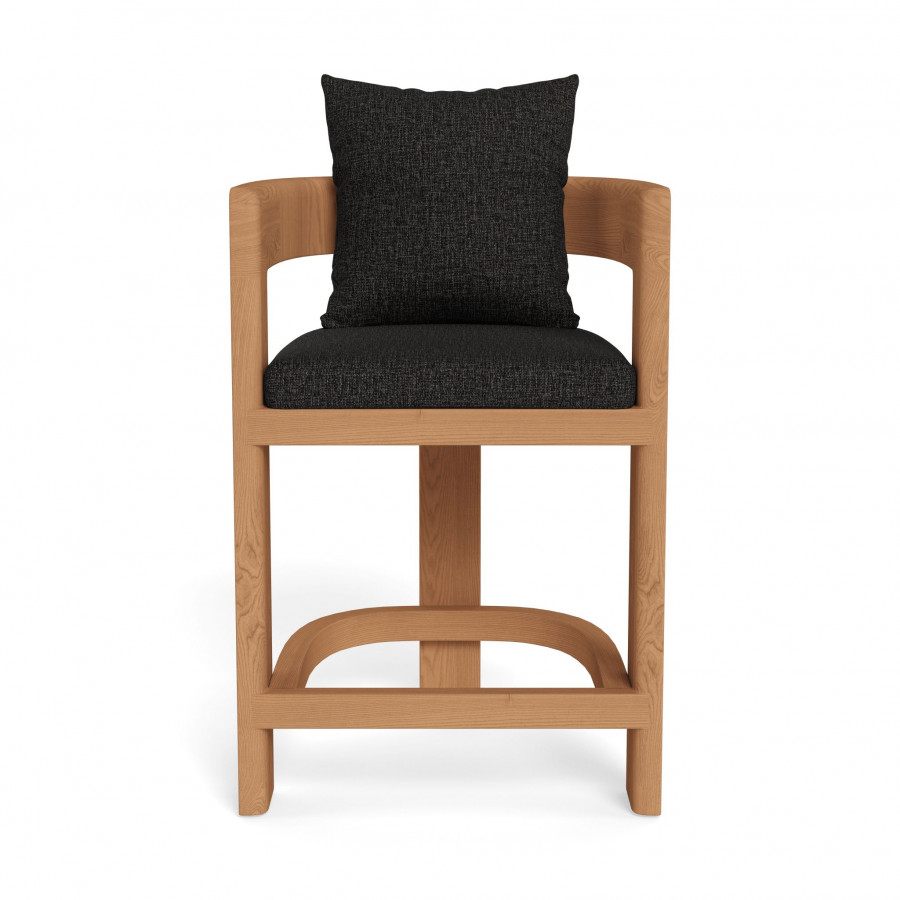 Harbour Victoria Teak Counter Stool - Teak Natural / Copacabana Midnight