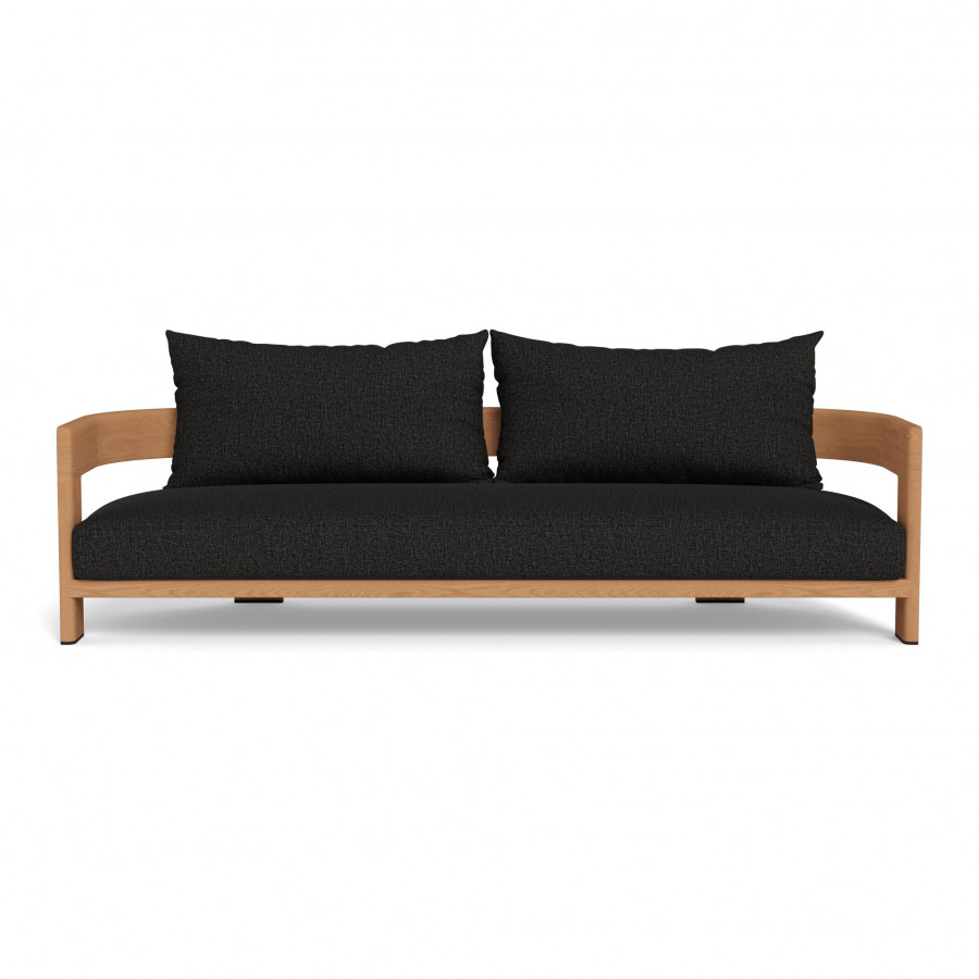 Harbour Victoria Teak 3 Seat Sofa - Teak Natural / Copacabana Midnight