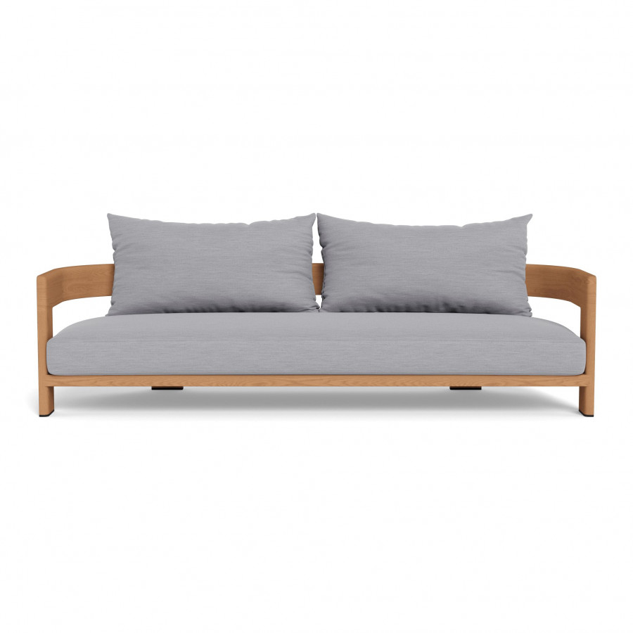 Harbour Victoria Teak 3 Seat Sofa - Teak Natural / Panama Cloud