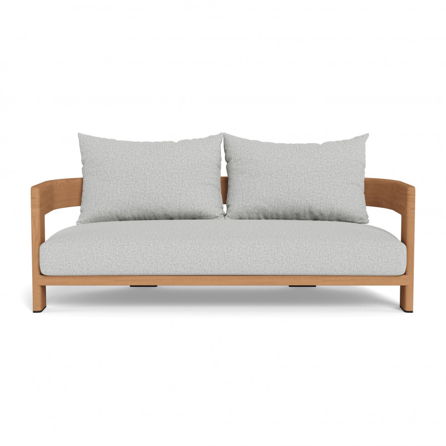 Harbour Victoria Teak 2 Seat Sofa - Teak Natural / Copacabana Sand