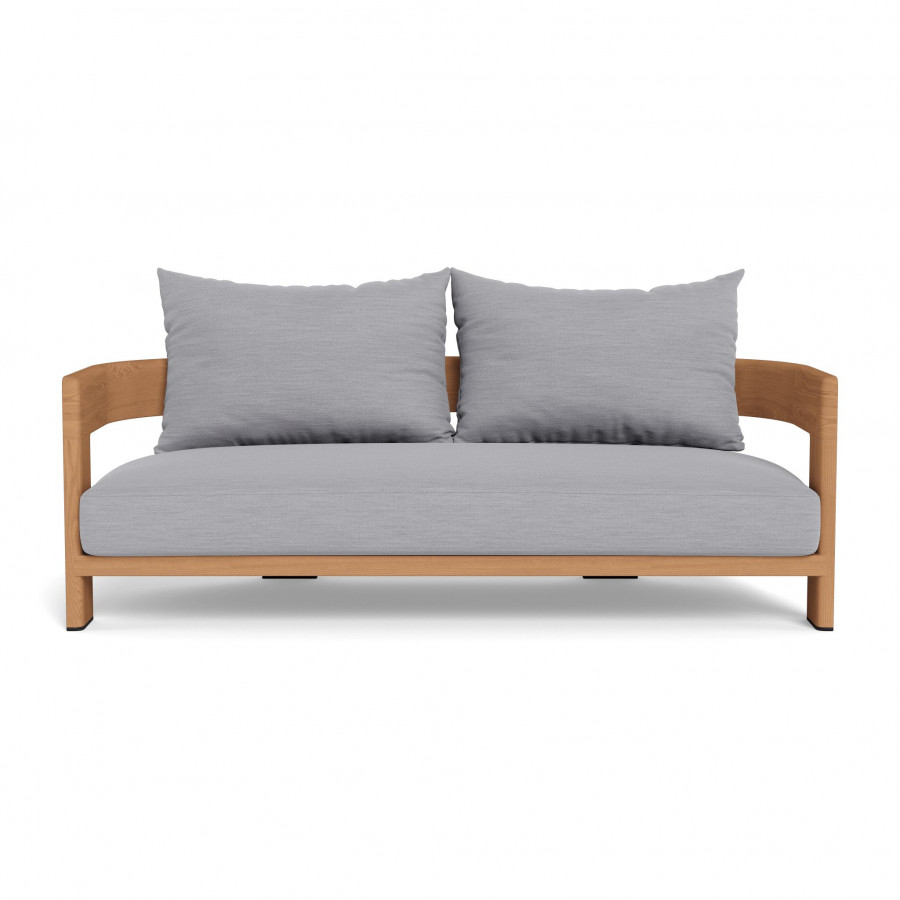 Harbour Victoria Teak 2 Seat Sofa - Teak Natural / Panama Cloud