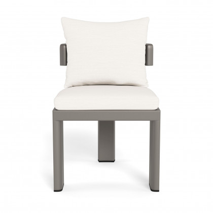 Harbour Victoria Aluminum Armless Dining Chair