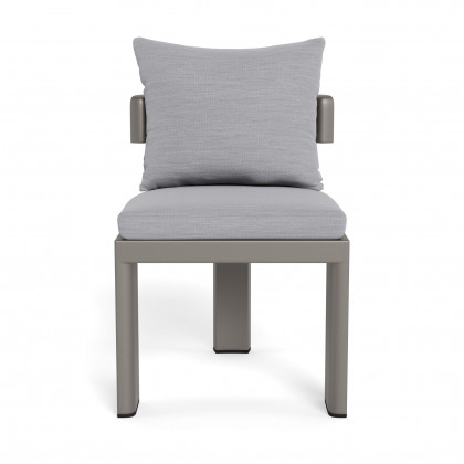 Harbour Victoria Aluminum Armless Dining Chair