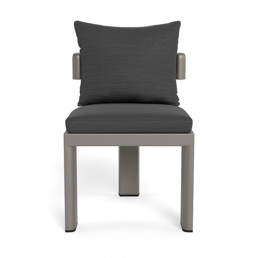Harbour Victoria Aluminum Armless Dining Chair