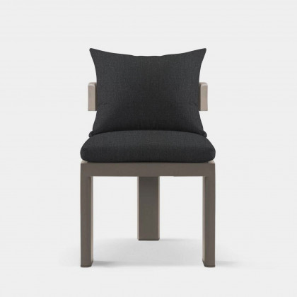 Harbour Victoria Aluminum Armless Dining Chair