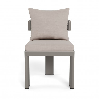 Harbour Victoria Aluminum Armless Dining Chair