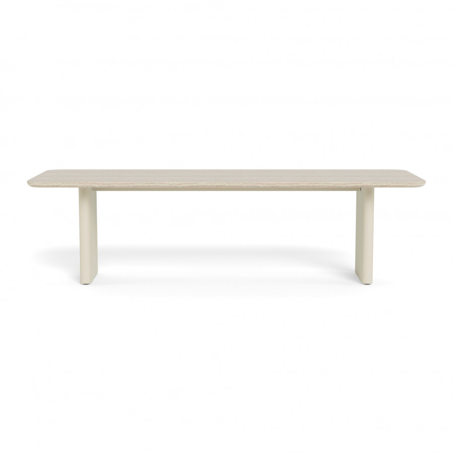 Harbour Victoria Aluminum Dining Table 108"