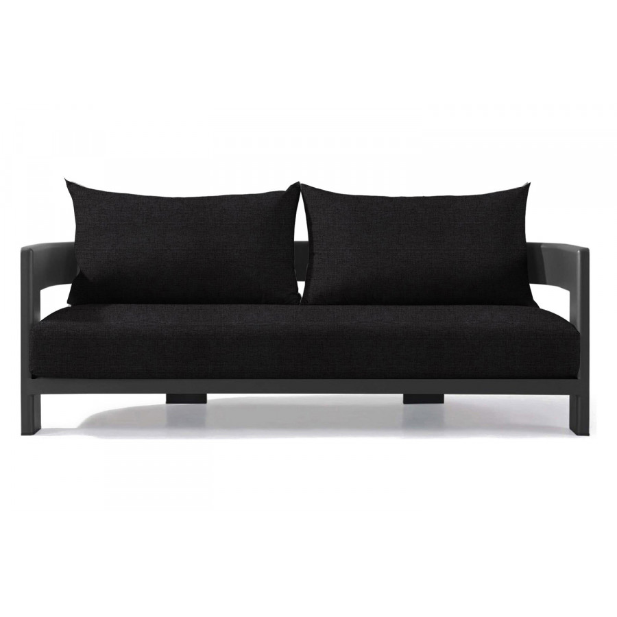 Harbour Victoria 2 Seat Sofa - Aluminum Asteroid, Copacabana Midnight