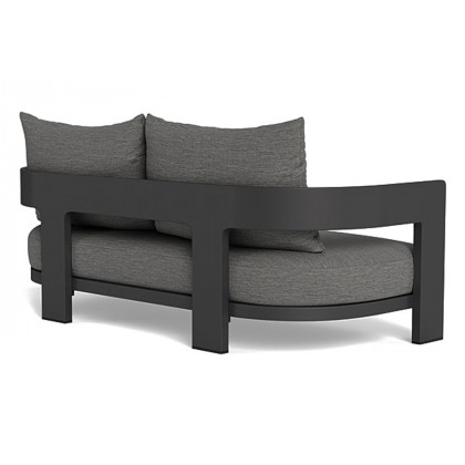 Harbour Victoria 2 Seat Sofa - Aluminum Taupe, Riviera Stone