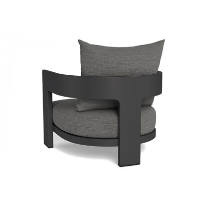 Harbour Victoria Lounge Chair - Aluminum Asteroid, Copacabana Sand