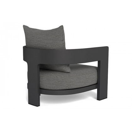 Harbour Victoria Lounge Chair - Aluminum Asteroid, Riviera Slate
