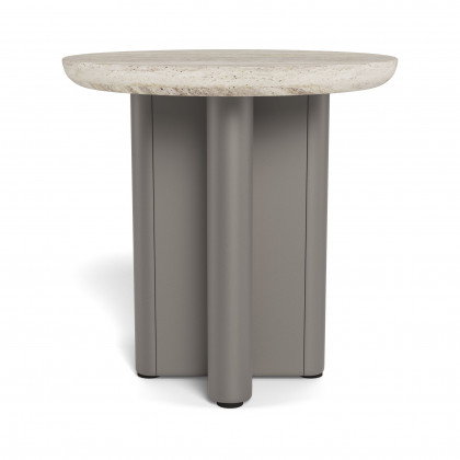 Harbour Victoria Aluminum Round Side Table