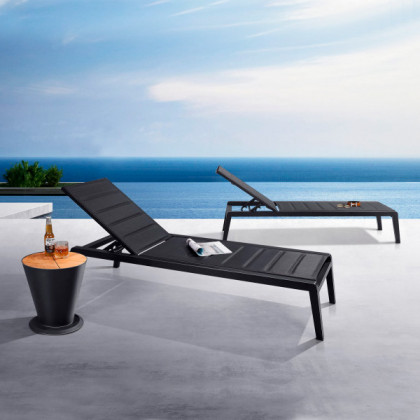 Higold - Emoti Sunlounge in Matte Charcoal