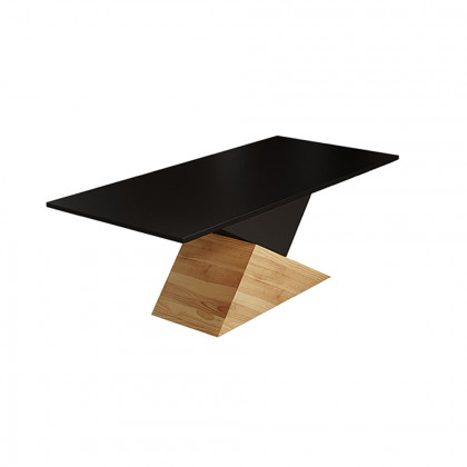 HMR - 78.7" Modern Style Rectangle Wood Dining Table Seats 6-8 People