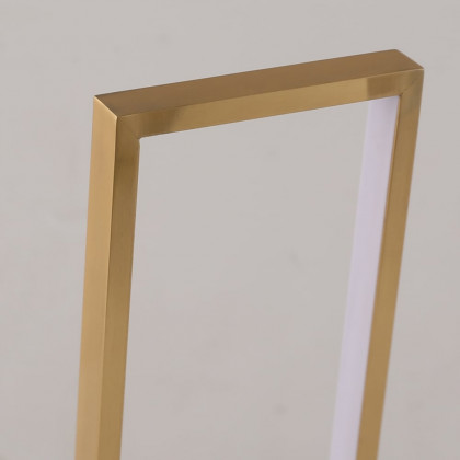 HMR - Modern Geometric Table lamp Gold Desk lamp with Square Base