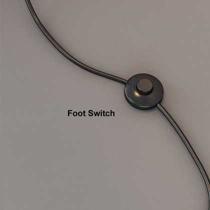 HMR - 70" Tall Black Arc Floor Lamp Metal Overarching Floor Reading Lamp