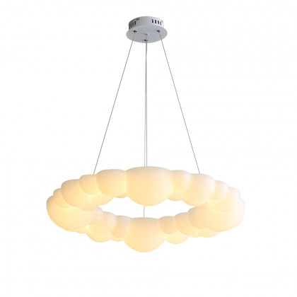 HMR - Modern White LED Chandelier Cloud Bubble Pendant Light