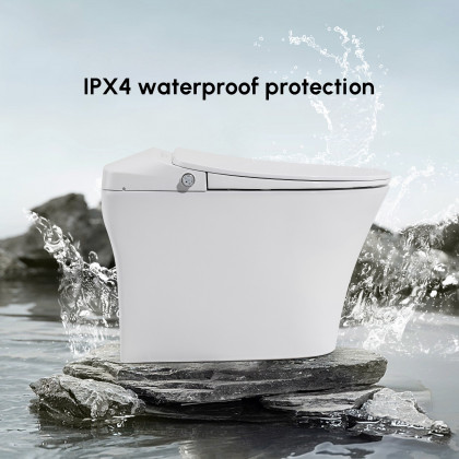 HMR - Automatic Smart Bidet Toilet with Self-Cleaning Function 1.28 GPF