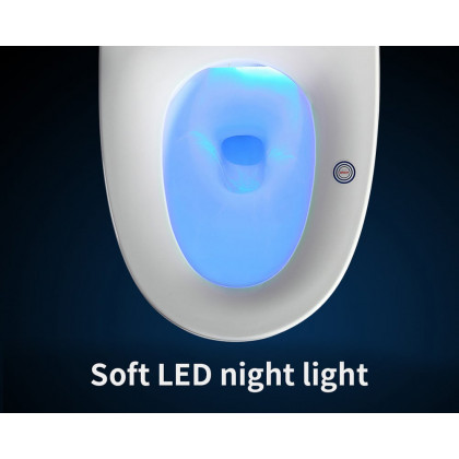 HMR - Automatic Smart Bidet Toilet with Self-Cleaning Function 1.28 GPF