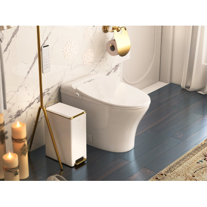 HMR - Automatic Smart Bidet Toilet with Self-Cleaning Function 1.28 GPF