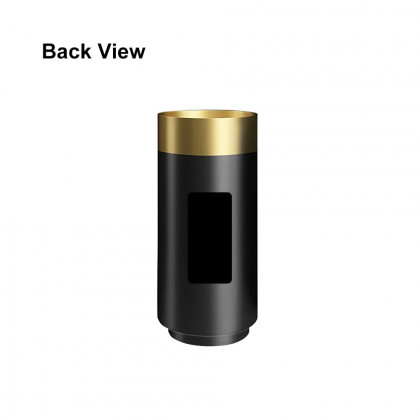 HMR - Modern Luxury Round Stainless Steel Sink Pedestal Sink Freestanding