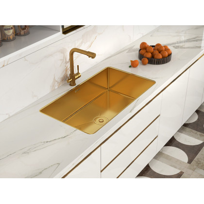 HMR - 30 Stainless Steel Kitchen Sink Rectangular Single Bowl