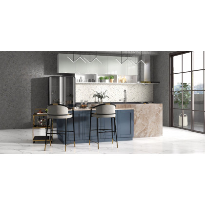 HMR - Craines Series Modern Velvet Upholstered Bar Stools