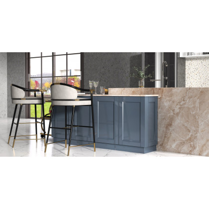 HMR - Craines Series Modern Velvet Upholstered Bar Stools