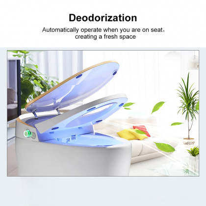HMR - One-Piece Elongated Smart Toilet with Automatic Flushing