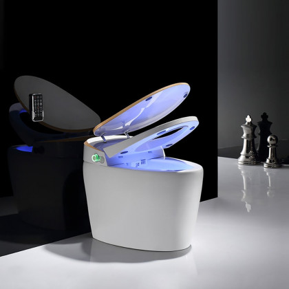 HMR - One-Piece Elongated Smart Toilet with Automatic Flushing