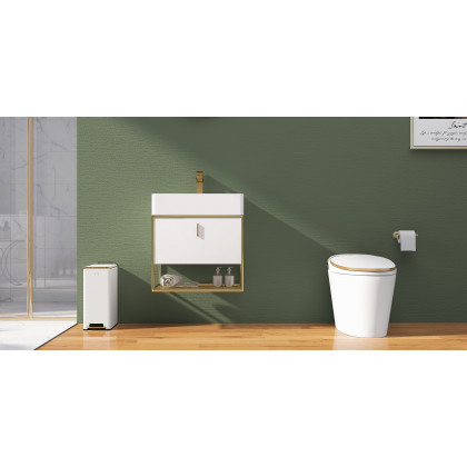 HMR - One-Piece Elongated Smart Toilet with Automatic Flushing