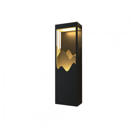HMR - 26" Modern Flush Mounted LED Outdoor Lighting Wall Sconces Layered Cuboid