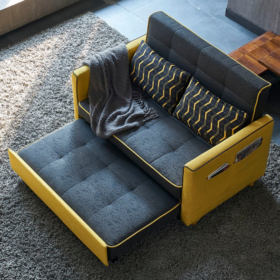 HMR - 2 Seat 55.1"W Convertible Sofa Bed