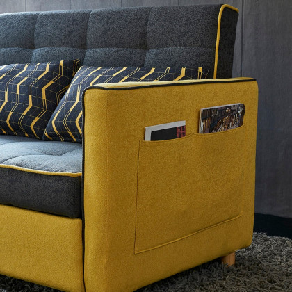 HMR - 2 Seat 55.1"W Convertible Sofa Bed