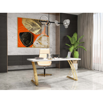 HMR - Postmodern Creative Square Crystal Glass Table Lamp 1 Light On / Off Switch