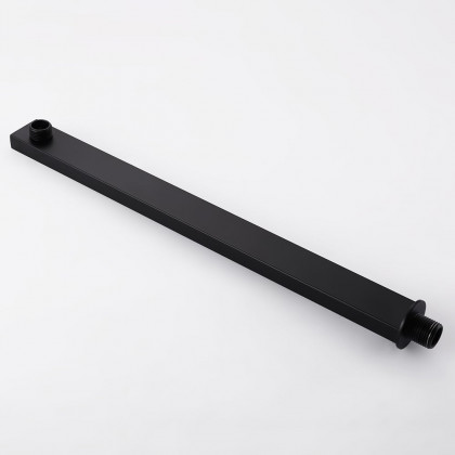 HMR - Wall-Mount Shower System 10" Rainfall Shower Head with Hand Shower Black & Rose Gold